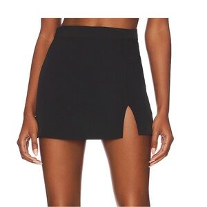 Steve Madden Black Mini Skirt